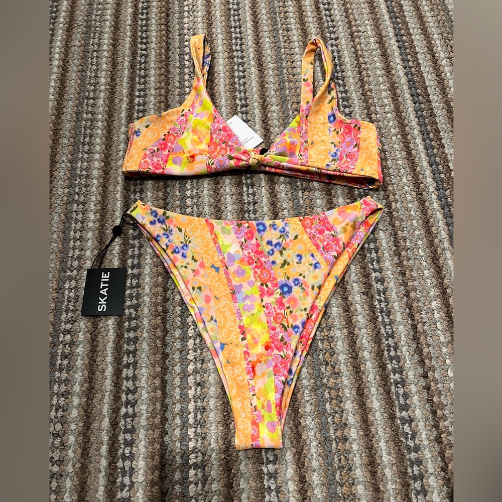 Skatie Multicolor Floral Bikini